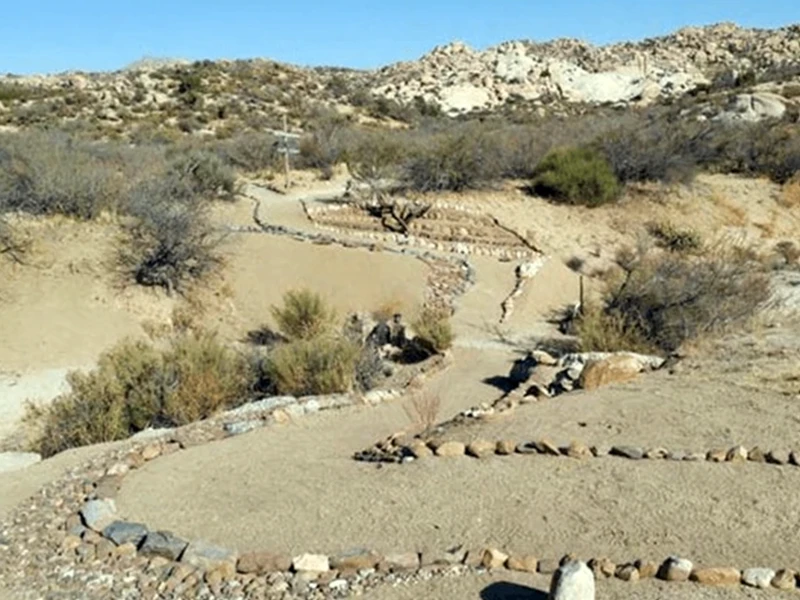 Aerial View of Deanza Springs - The Space Aerial View of Deanza Springs - The Space
